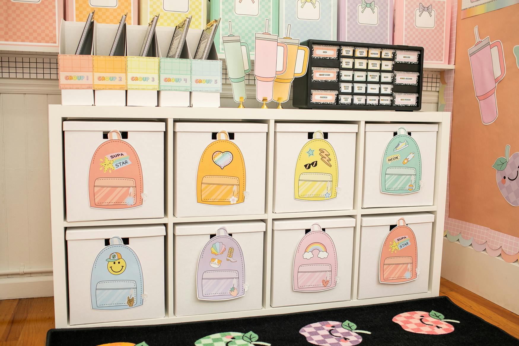 Classroom Inspiration: Saved By The Pastel.