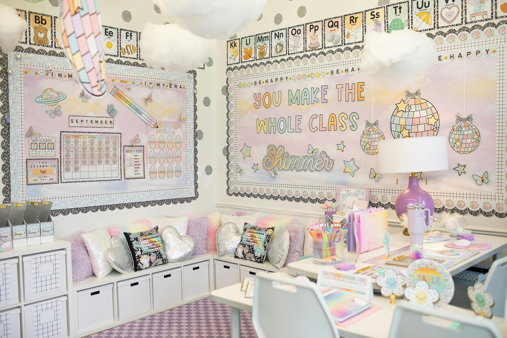Shimmer Pop Classroom Decor Reveal