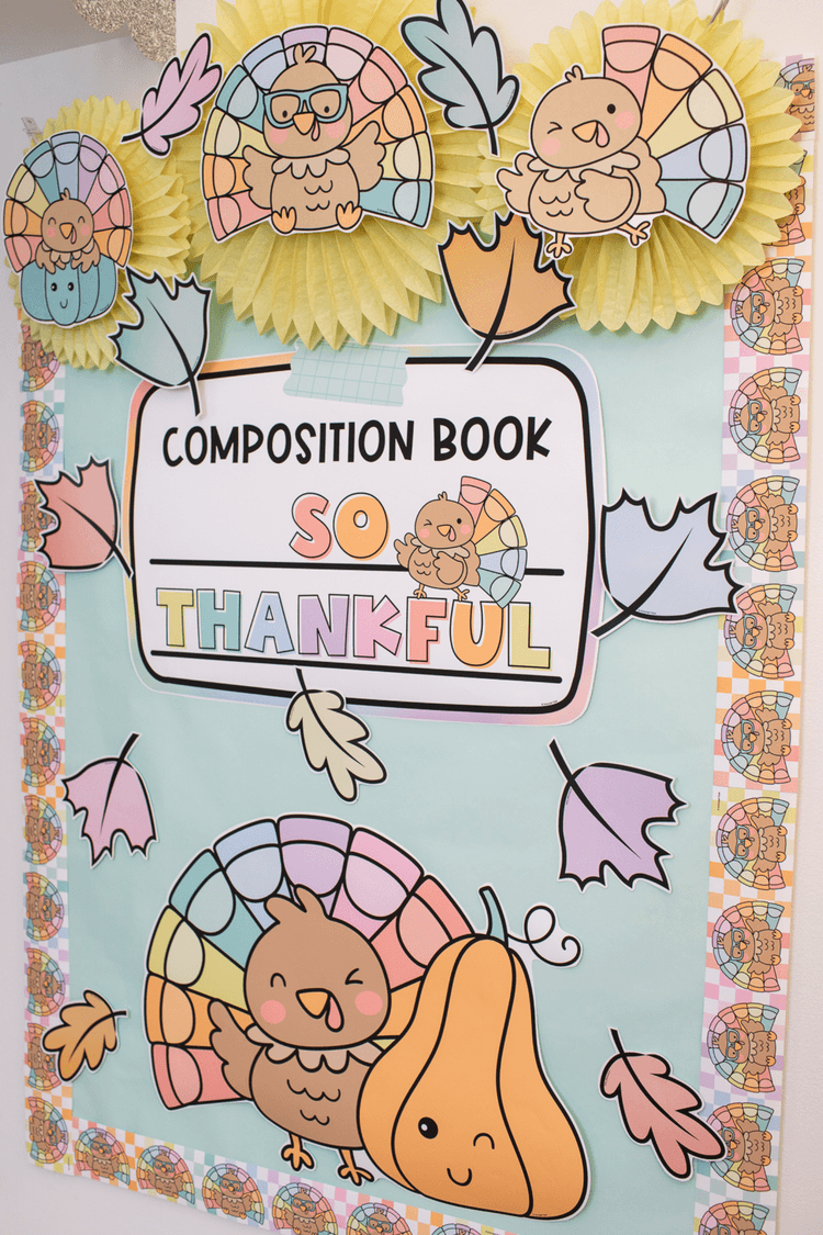 Thanksgiving classroom decor!