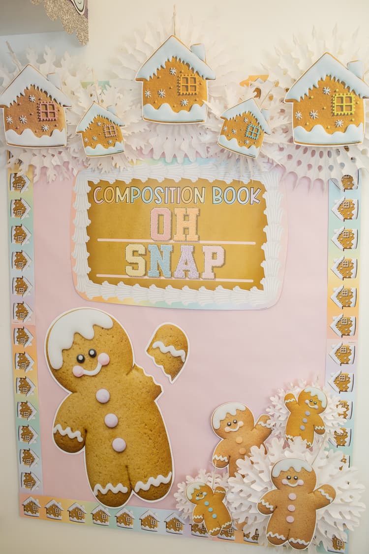 Gingerbread classroom decor!