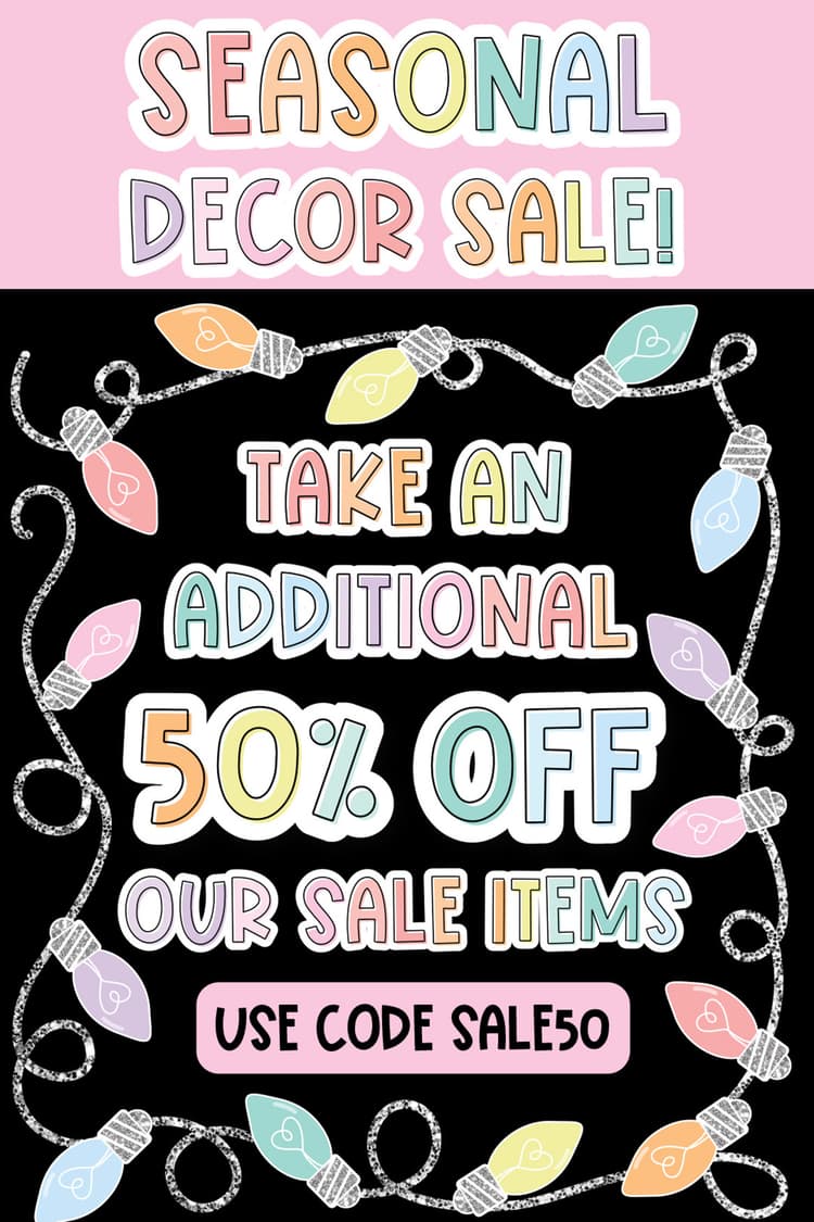 Seasonal Decor SALE!